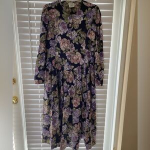 Vintage Laura Ashley cottagecore dress with pockets